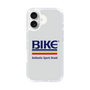 スリムプロテクションケース［ BIKE ATHLETIC -ロゴ - White ］