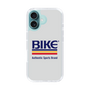 スリムプロテクションケース［ BIKE ATHLETIC -ロゴ - White ］