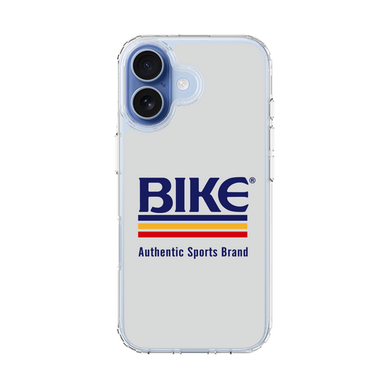 スリムプロテクションケース［ BIKE ATHLETIC -ロゴ - White ］