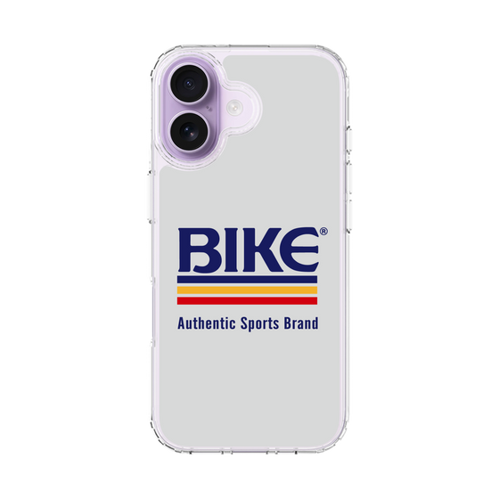 スリムプロテクションケース［ BIKE ATHLETIC -ロゴ - White ］
