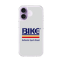 スリムプロテクションケース［ BIKE ATHLETIC -ロゴ - White ］