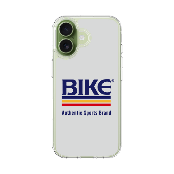 スリムプロテクションケース［ BIKE ATHLETIC -ロゴ - White ］