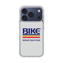 スリムプロテクションケース［ BIKE ATHLETIC -ロゴ - White ］