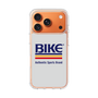 スリムプロテクションケース［ BIKE ATHLETIC -ロゴ - White ］