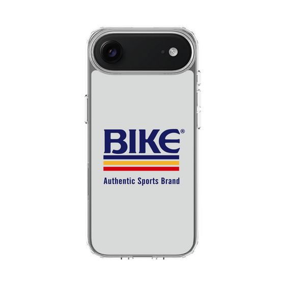 スリムプロテクションケース［ BIKE ATHLETIC -ロゴ - White ］