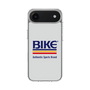 スリムプロテクションケース［ BIKE ATHLETIC -ロゴ - White ］