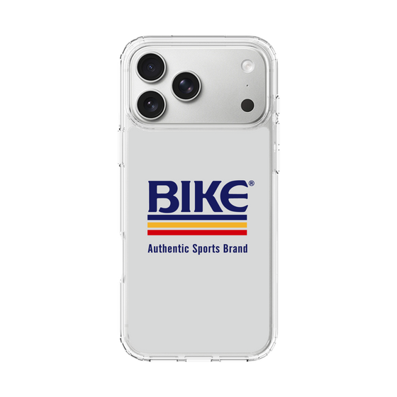 スリムプロテクションケース［ BIKE ATHLETIC -ロゴ - White ］