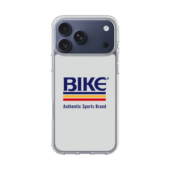 スリムプロテクションケース［ BIKE ATHLETIC -ロゴ - White ］