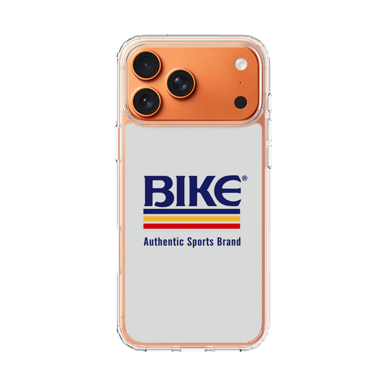 スリムプロテクションケース［ BIKE ATHLETIC -ロゴ - White ］