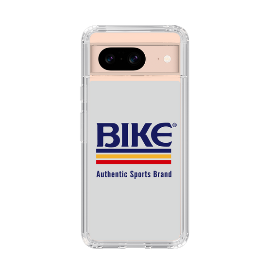 スリムプロテクションケース［ BIKE ATHLETIC -ロゴ - White ］