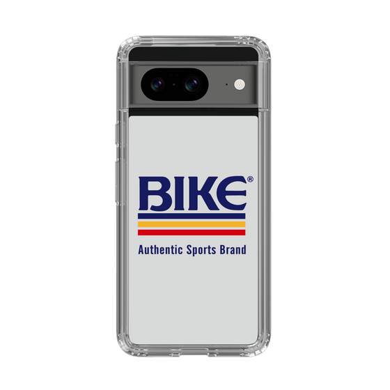 スリムプロテクションケース［ BIKE ATHLETIC -ロゴ - White ］