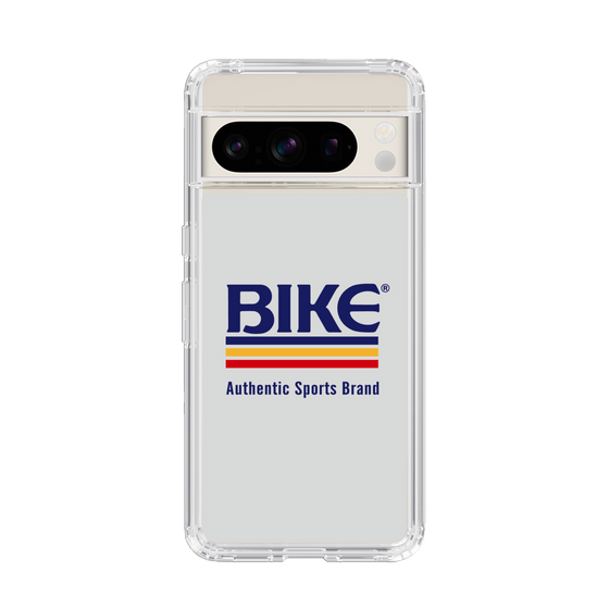 スリムプロテクションケース［ BIKE ATHLETIC -ロゴ - White ］