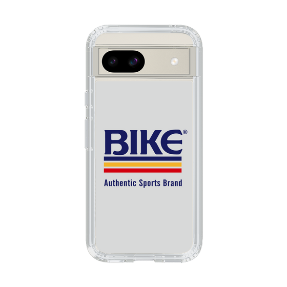 スリムプロテクションケース［ BIKE ATHLETIC -ロゴ - White ］