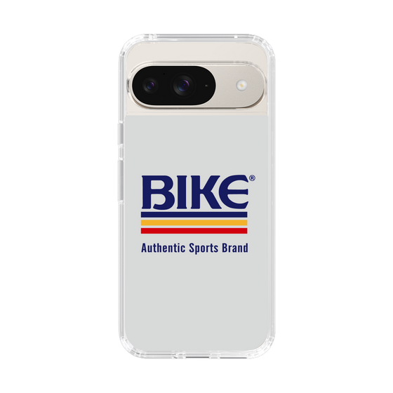 スリムプロテクションケース［ BIKE ATHLETIC -ロゴ - White ］