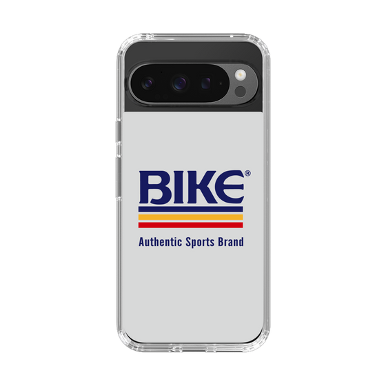 スリムプロテクションケース［ BIKE ATHLETIC -ロゴ - White ］