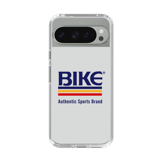 スリムプロテクションケース［ BIKE ATHLETIC -ロゴ - White ］