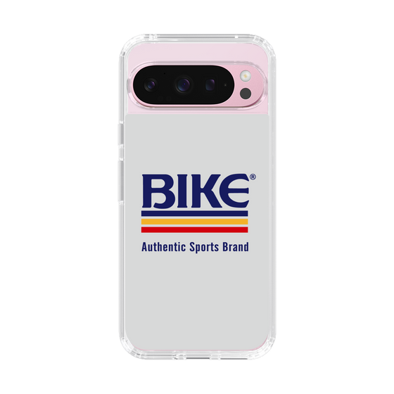 スリムプロテクションケース［ BIKE ATHLETIC -ロゴ - White ］