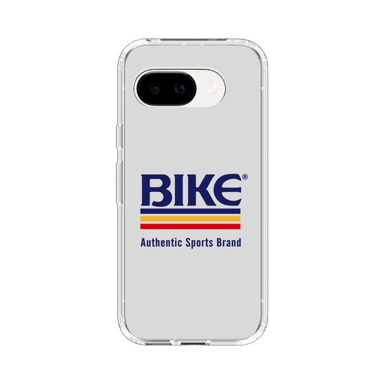 スリムプロテクションケース［ BIKE ATHLETIC -ロゴ - White ］
