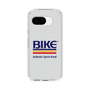 スリムプロテクションケース［ BIKE ATHLETIC -ロゴ - White ］