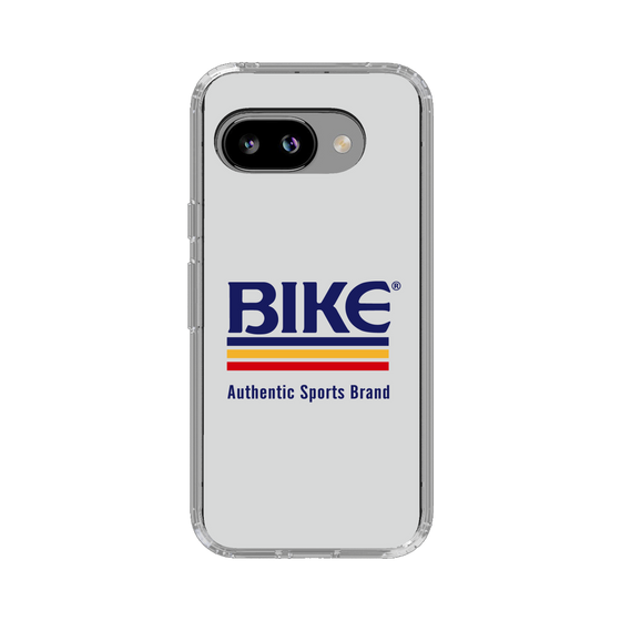 スリムプロテクションケース［ BIKE ATHLETIC -ロゴ - White ］