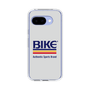 スリムプロテクションケース［ BIKE ATHLETIC -ロゴ - White ］
