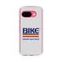 スリムプロテクションケース［ BIKE ATHLETIC -ロゴ - White ］