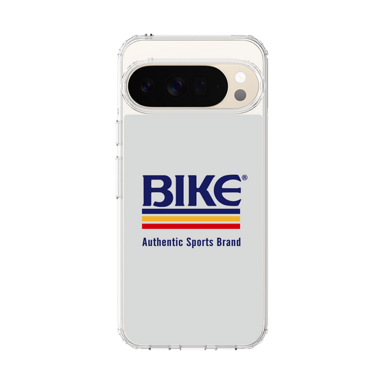 スリムプロテクションケース［ BIKE ATHLETIC -ロゴ - White ］