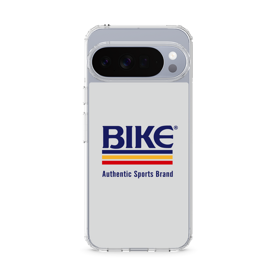 スリムプロテクションケース［ BIKE ATHLETIC -ロゴ - White ］