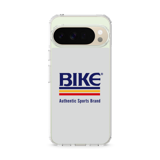 スリムプロテクションケース［ BIKE ATHLETIC -ロゴ - White ］