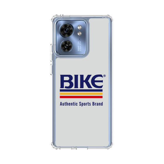 スリムプロテクションケース［ BIKE ATHLETIC -ロゴ - White ］