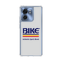 スリムプロテクションケース［ BIKE ATHLETIC -ロゴ - White ］