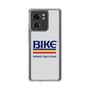 スリムプロテクションケース［ BIKE ATHLETIC -ロゴ - White ］