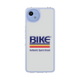 スリムプロテクションケース［ BIKE ATHLETIC -ロゴ - White ］