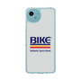 スリムプロテクションケース［ BIKE ATHLETIC -ロゴ - White ］
