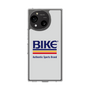 スリムプロテクションケース［ BIKE ATHLETIC -ロゴ - White ］