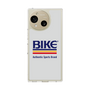 スリムプロテクションケース［ BIKE ATHLETIC -ロゴ - White ］
