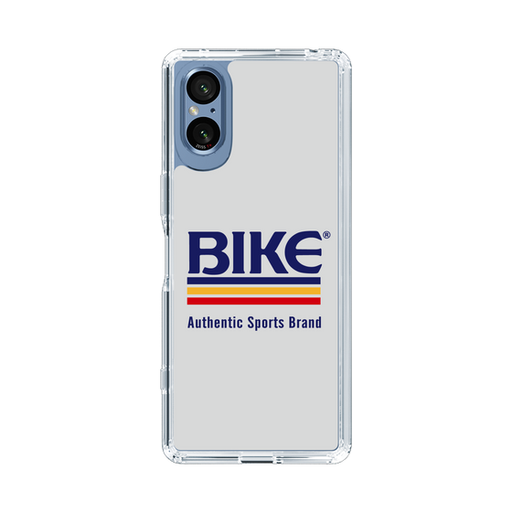 スリムプロテクションケース［ BIKE ATHLETIC -ロゴ - White ］