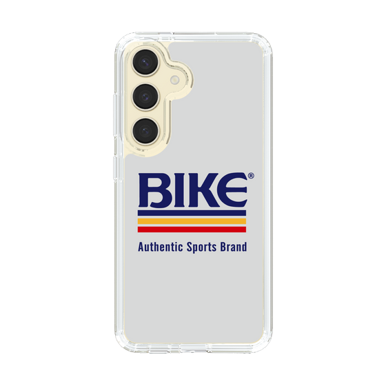 スリムプロテクションケース［ BIKE ATHLETIC -ロゴ - White ］