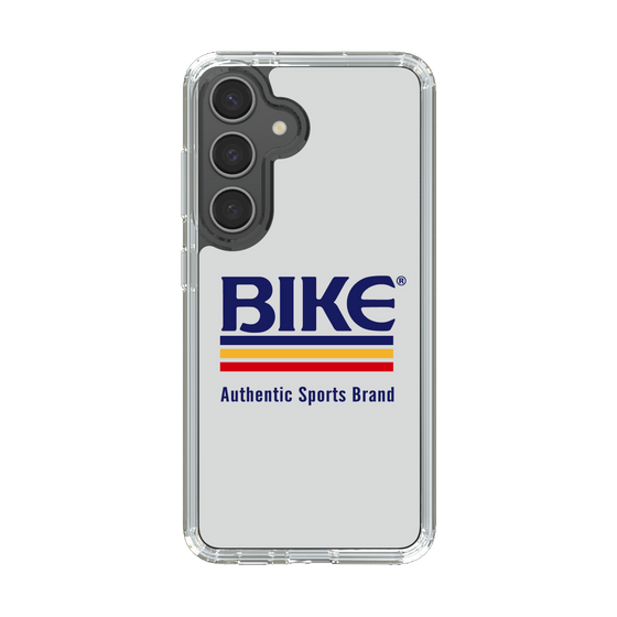 スリムプロテクションケース［ BIKE ATHLETIC -ロゴ - White ］