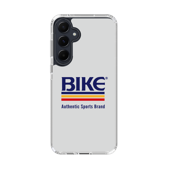 スリムプロテクションケース［ BIKE ATHLETIC -ロゴ - White ］