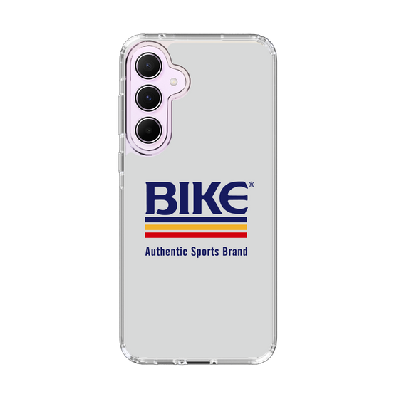 スリムプロテクションケース［ BIKE ATHLETIC -ロゴ - White ］