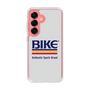 スリムプロテクションケース［ BIKE ATHLETIC -ロゴ - White ］