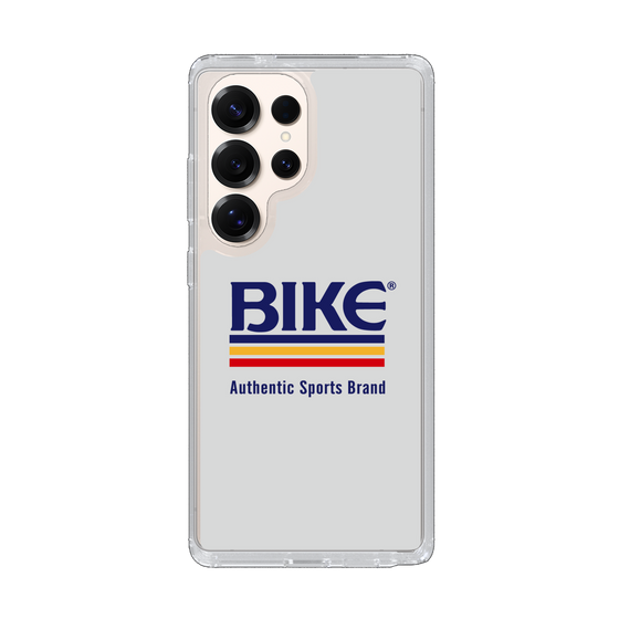 スリムプロテクションケース［ BIKE ATHLETIC -ロゴ - White ］