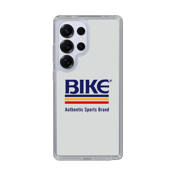 スリムプロテクションケース［ BIKE ATHLETIC -ロゴ - White ］