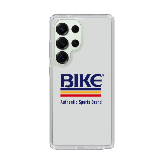 スリムプロテクションケース［ BIKE ATHLETIC -ロゴ - White ］