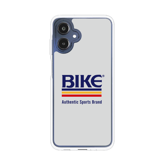 スリムプロテクションケース［ BIKE ATHLETIC -ロゴ - White ］