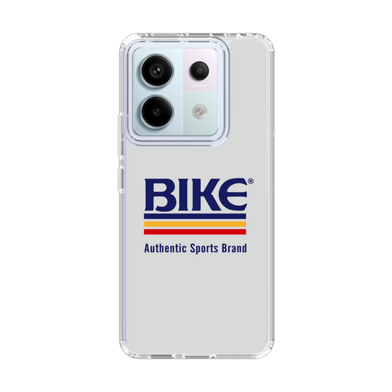 スリムプロテクションケース［ BIKE ATHLETIC -ロゴ - White ］