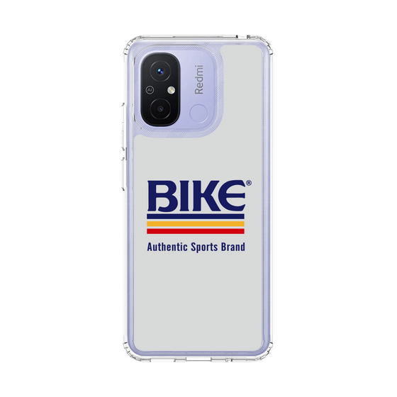スリムプロテクションケース［ BIKE ATHLETIC -ロゴ - White ］
