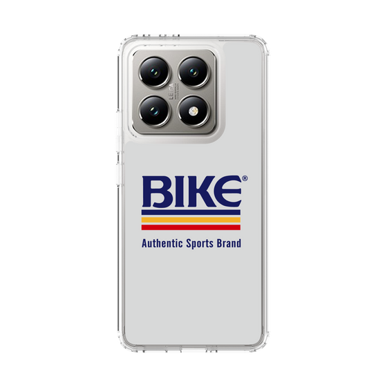 スリムプロテクションケース［ BIKE ATHLETIC -ロゴ - White ］