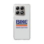 スリムプロテクションケース［ BIKE ATHLETIC -ロゴ - White ］